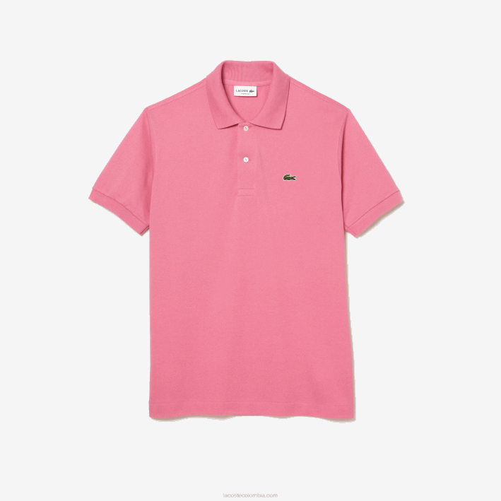 hombres Lacoste 6F24211 rosa 2r3 polo original l.12.12