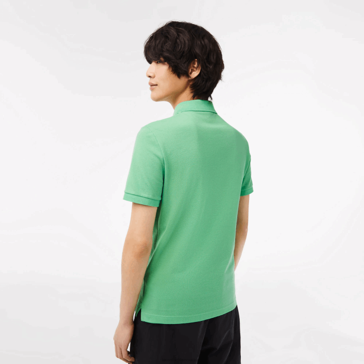hombres Lacoste 6F24218 ttf verde polo original l.12.12 slim fit