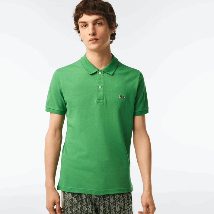 hombres Lacoste 6F24248 verde l94 polo original l.12.12 slim fit