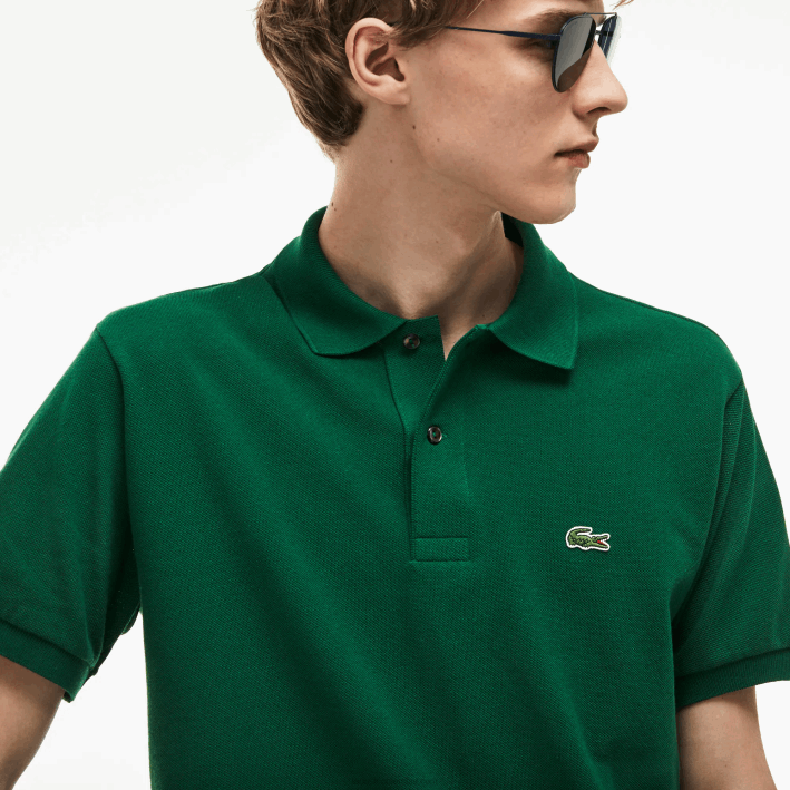 hombres Lacoste 6F24601 verde 132 polo original l.12.12