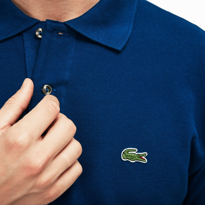 hombres Lacoste 6F24642 azul z1g polo original l.12.12
