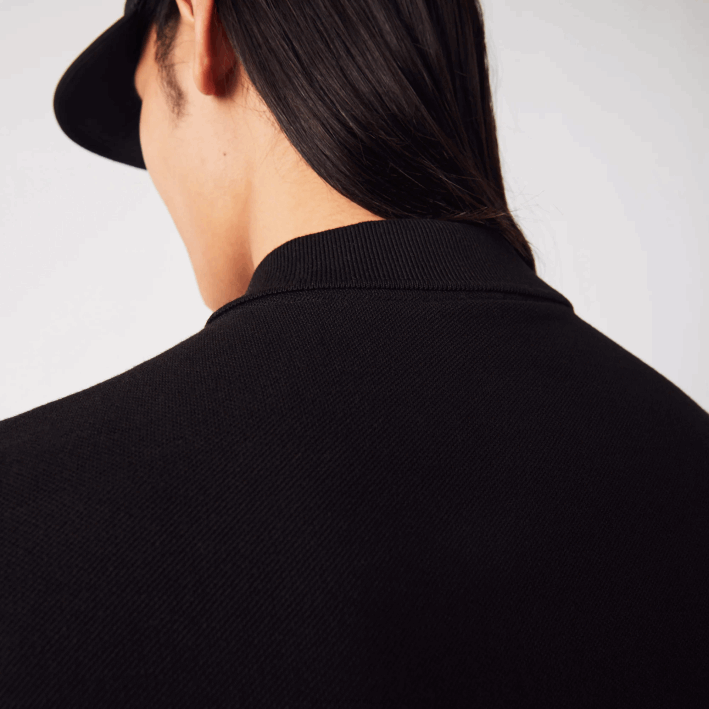 hombres Lacoste 6F24645 negro 031 polo de manga larga original l.12.12