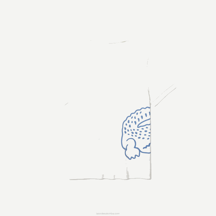 hombres Lacoste 6F24649 blanco 70v polo de corte regular en piqué de algodón con estampado de cocodrilo