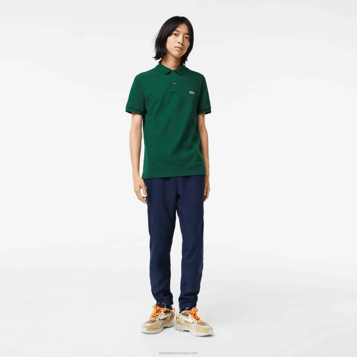 hombres Lacoste 6F24730 verde 132 polo original l.12.12 slim fit