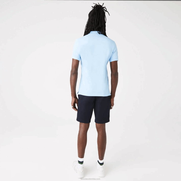 hombres Lacoste 6F24751 hbp azul polo original l.12.12 slim fit