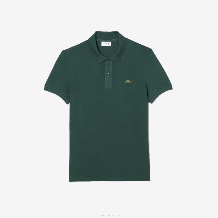 hombres Lacoste 6F24834 verde 5hx polo original l.12.12 slim fit