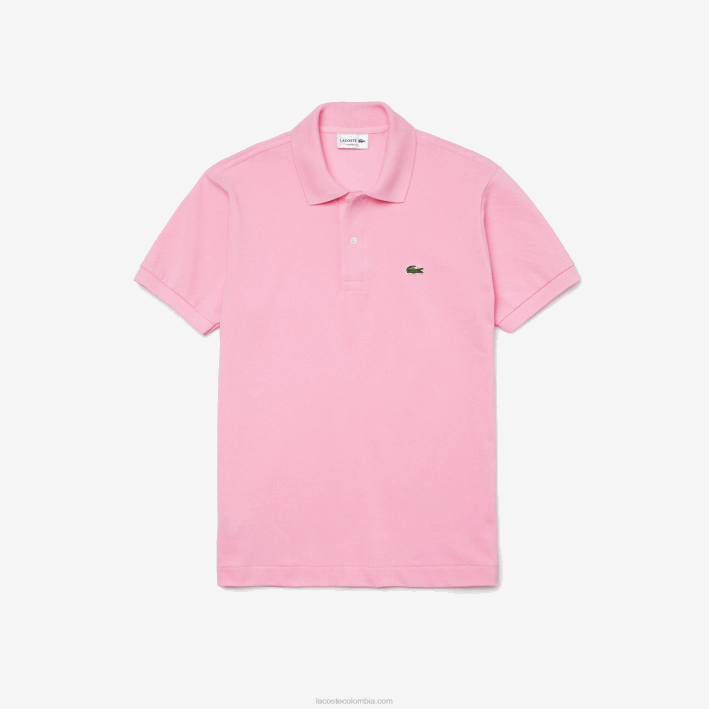 hombres Lacoste 6F24851 rosa 6us polo original l.12.12