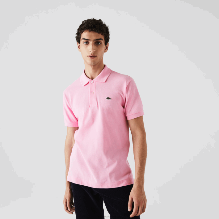hombres Lacoste 6F24851 rosa 6us polo original l.12.12