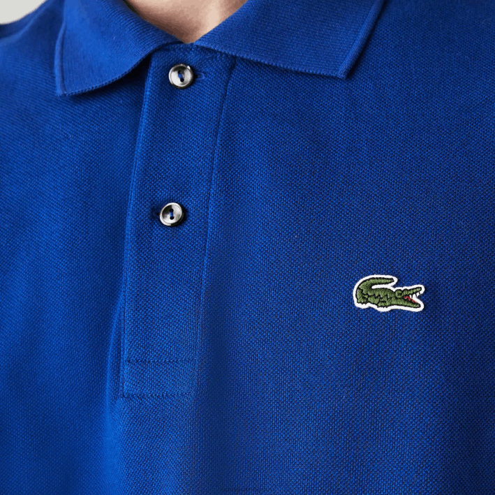 hombres Lacoste 6F24875 bdm azul polo original l.12.12
