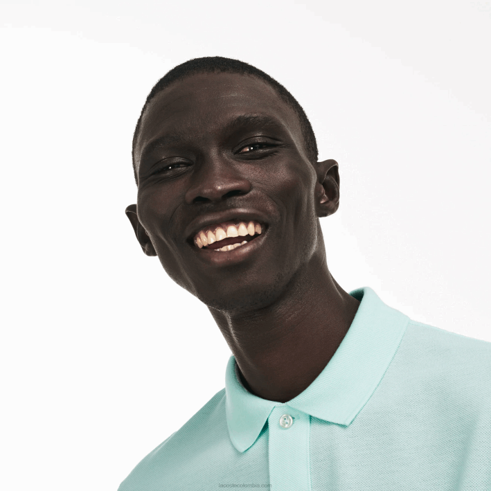 hombres Lacoste 6F24885 azul ph0 polo original l.12.12 slim fit