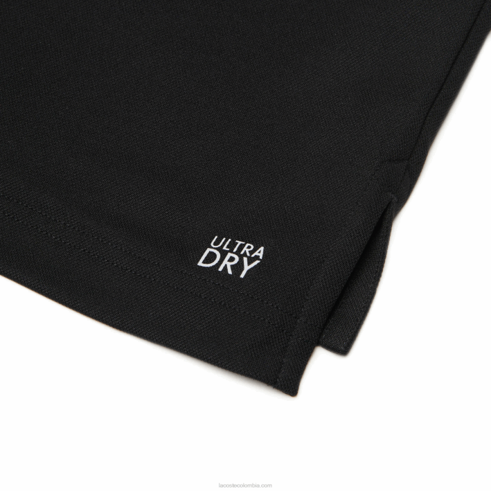 hombres Lacoste 6F24886 negro 031 Polo piqué sport transpirable anti-uv