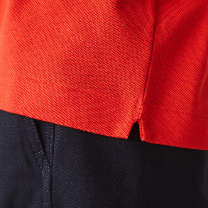 hombres Lacoste 6F24905 rojo f8m polo original l.12.12