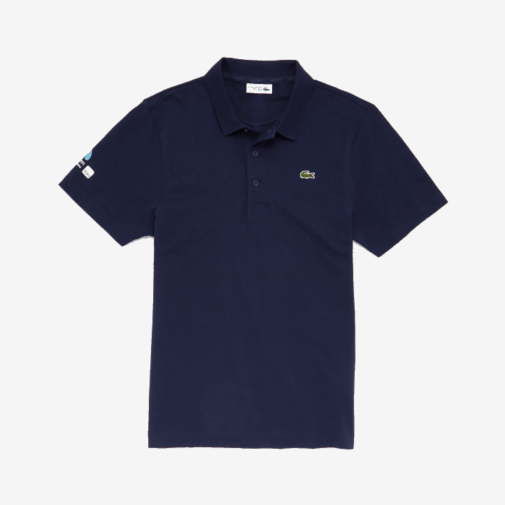 hombres Lacoste 6F24916 azul marino 166 polo miami open regular fit