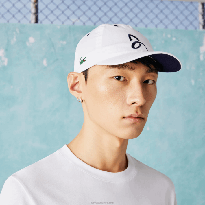 hombres Lacoste 6F241483 blanco 001 paquete sport x novak djokovic