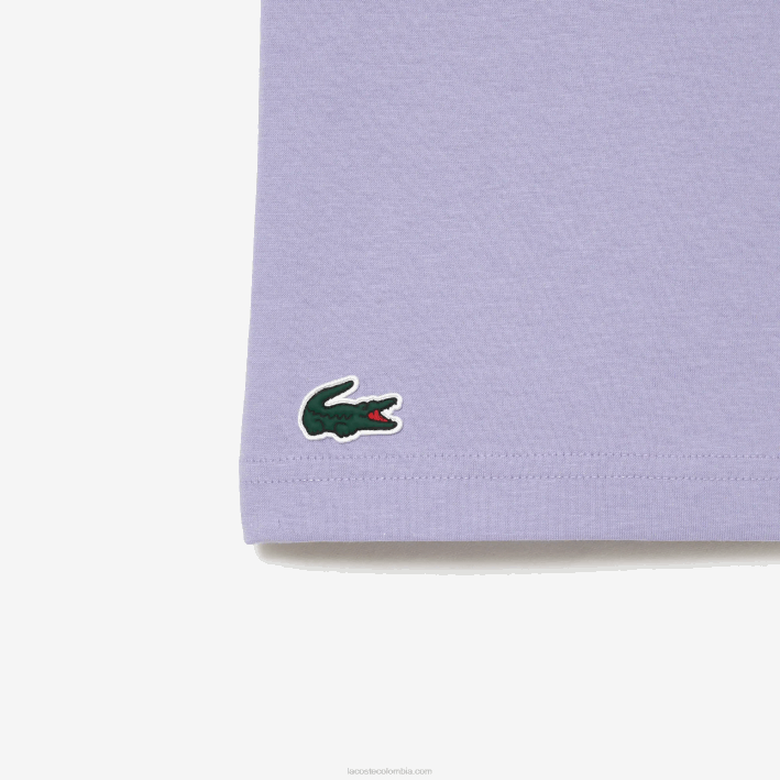 hombres Lacoste 6F24212 púrpura 3k0 camiseta sport miami edición abierta