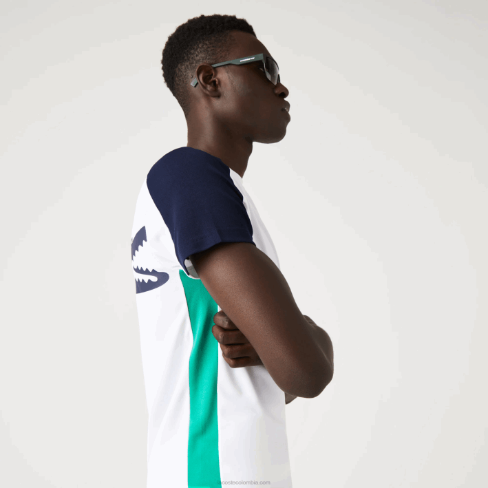 blanco verde azul marino yh9