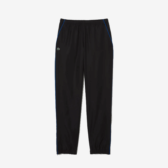 hombres Lacoste 6F241195 azul negro t92 chándal deportivo de tenis