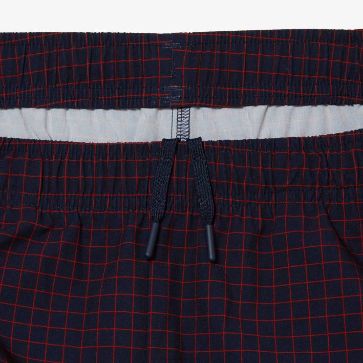 hombres Lacoste 6F24268 bqs rojo azul marino conjunto jogger tennis x novak djokovic