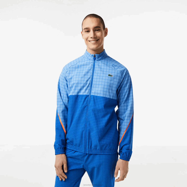 hombres Lacoste 6F24269 yiq azul conjunto jogger tennis x novak djokovic