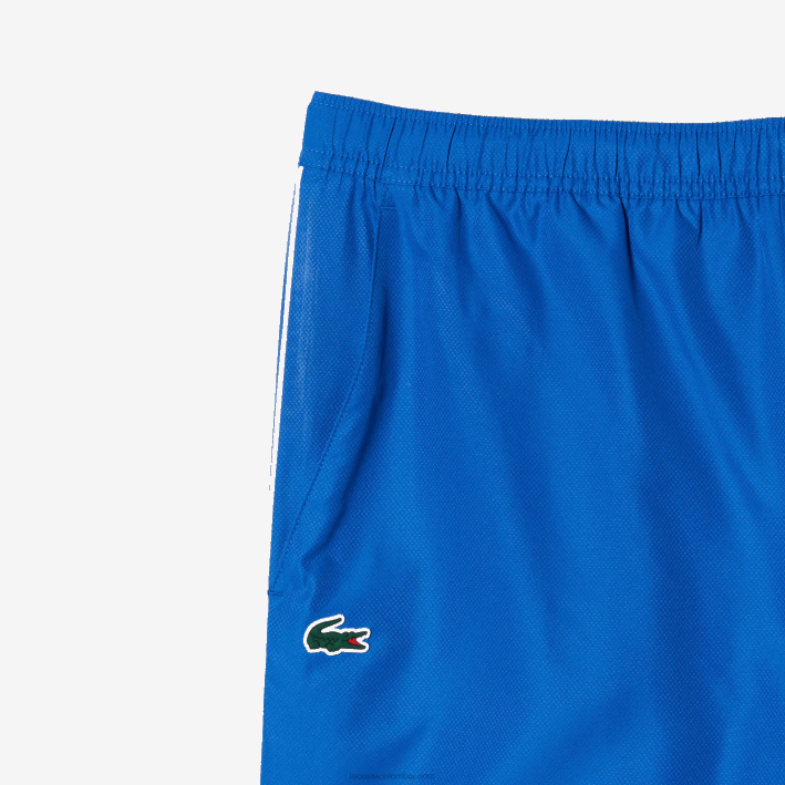 hombres Lacoste 6F24341 blanco azul blanco wmi jogger de tenis regular fit