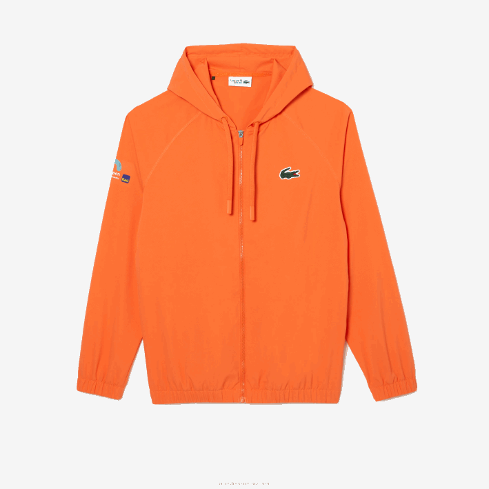 hombres Lacoste 6F24398 naranja 5qp chamarra sport miami edición abierta