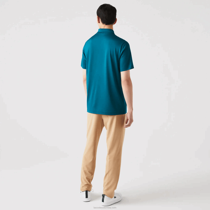 hombres Lacoste 6F24424 beige 02s pantalones chinos de golf elásticos deportivos