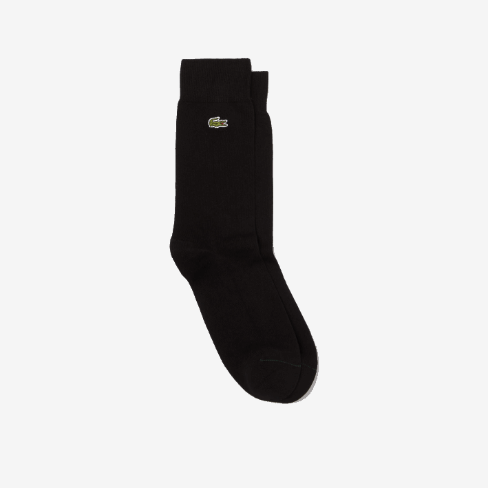 hombres Lacoste 6F241659 negro 031 calcetines altos de mezcla de algodón hombres Lacoste 6F241659 negro 031 calcetines altos de mezcla de algodón