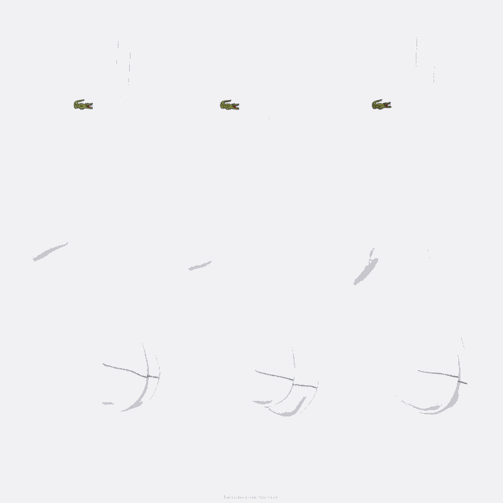 hombres Lacoste 6F241664 blanco 001 Pack de 3 pares de calcetines de corte alto en piqué de algodón hombres Lacoste 6F241664 blanco 001 Pack de 3 pares de calcetines de corte alto en piqué de algodón