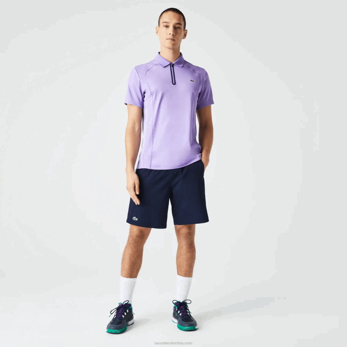 hombres Lacoste 6F241331 azul marino 423 shorts de tenis sport regular fit sin costuras hombres Lacoste 6F241331 azul marino 423 shorts de tenis sport regular fit sin costuras