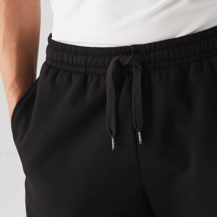 hombres Lacoste 6F241337 negro 031 pantalones cortos deportivos de tenis