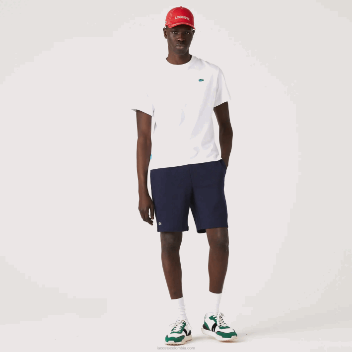 hombres Lacoste 6F241338 azul marino 166 pantalones cortos deportivos de tenis hombres Lacoste 6F241338 azul marino 166 pantalones cortos deportivos de tenis