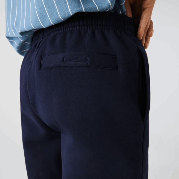 hombres Lacoste 6F241338 azul marino 166 pantalones cortos deportivos de tenis