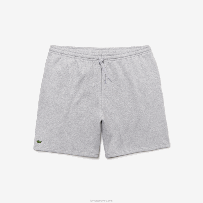 hombres Lacoste 6F241521 lomo gris cca shorts deportivos extragrandes de polar hombres Lacoste 6F241521 lomo gris cca shorts deportivos extragrandes de polar
