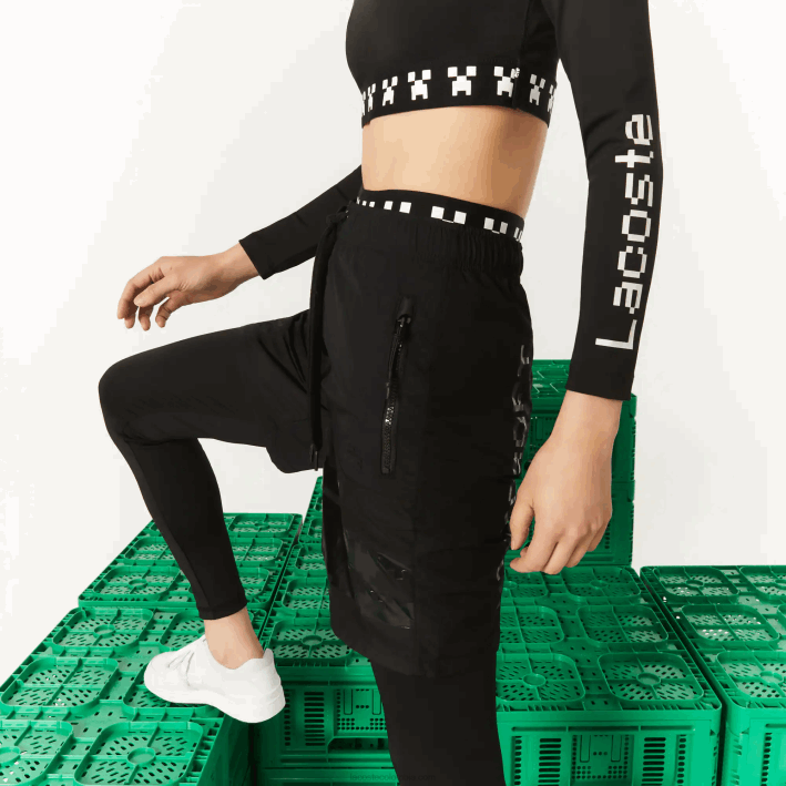 hombres Lacoste 6F241634 negro 031 bermudas de nailon live x minecraft
