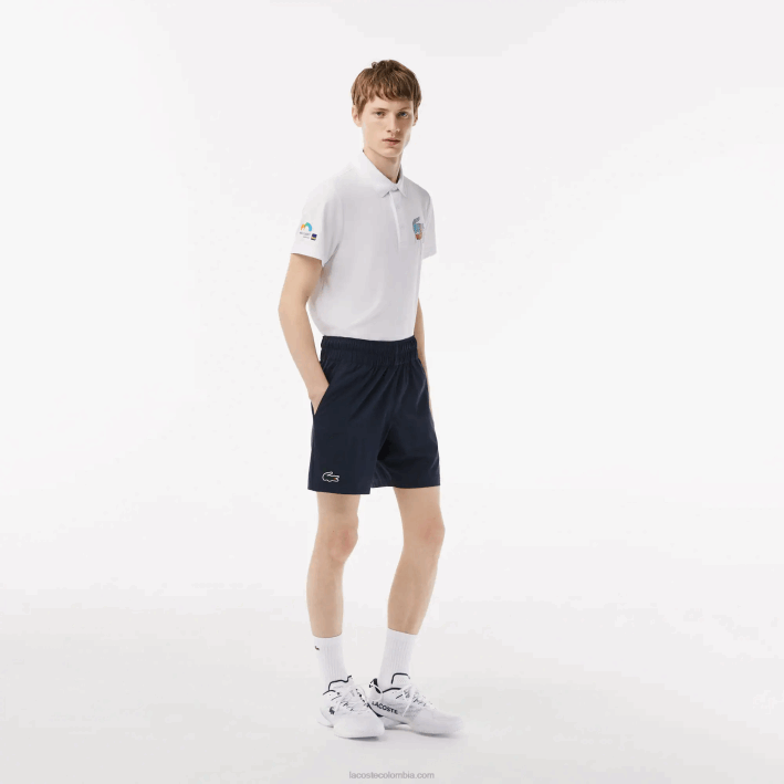 hombres Lacoste 6F24472 kxe azul shorts sport miami edición abierta