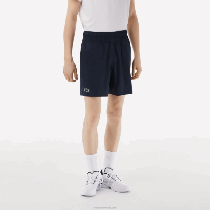 hombres Lacoste 6F24472 kxe azul shorts sport miami edición abierta