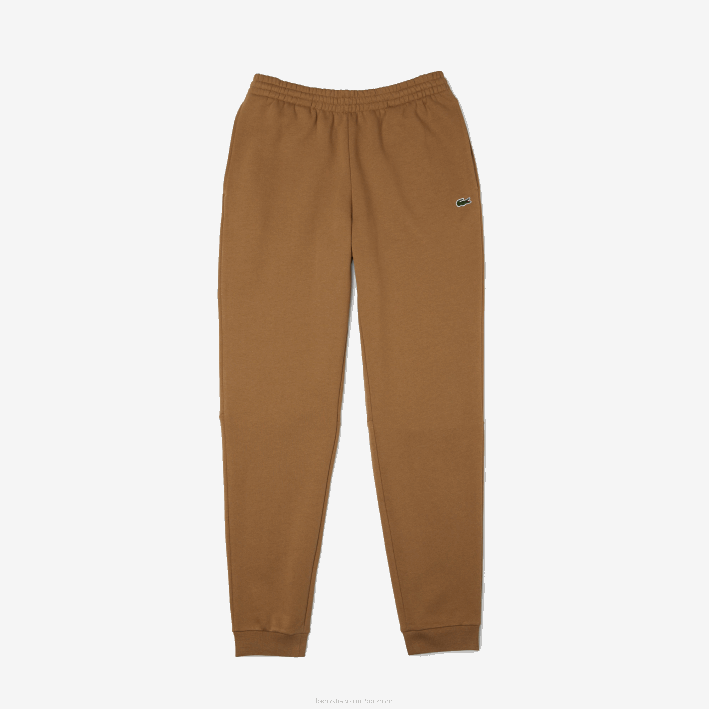 hombres Lacoste 6F241025 marrón z0w pantalones de chándal tapered fit