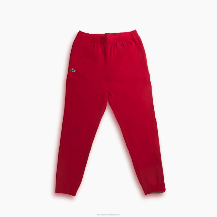 hombres Lacoste 6F241032 rojo 240 pantalones sport x novak djokovic
