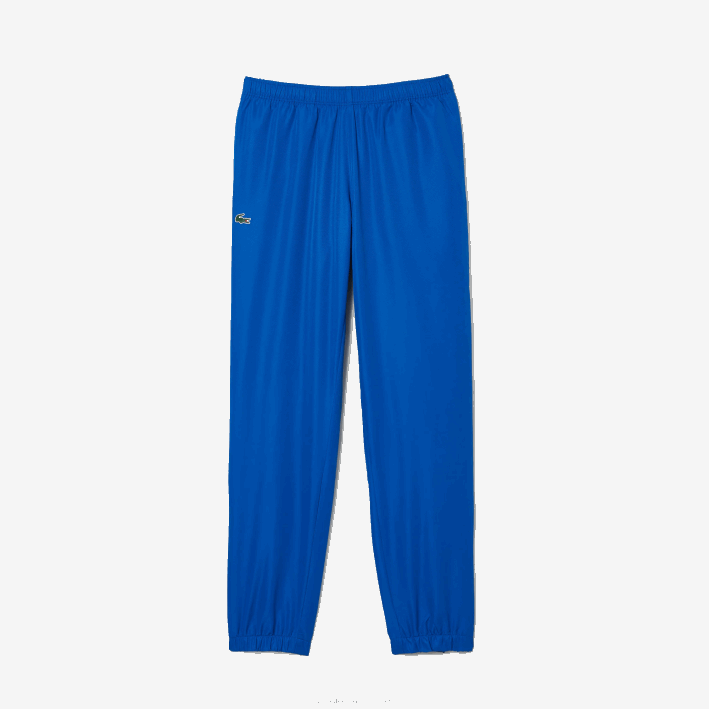 hombres Lacoste 6F241087 azul k1q pantalones deportivos de tenis con estampado lateral
