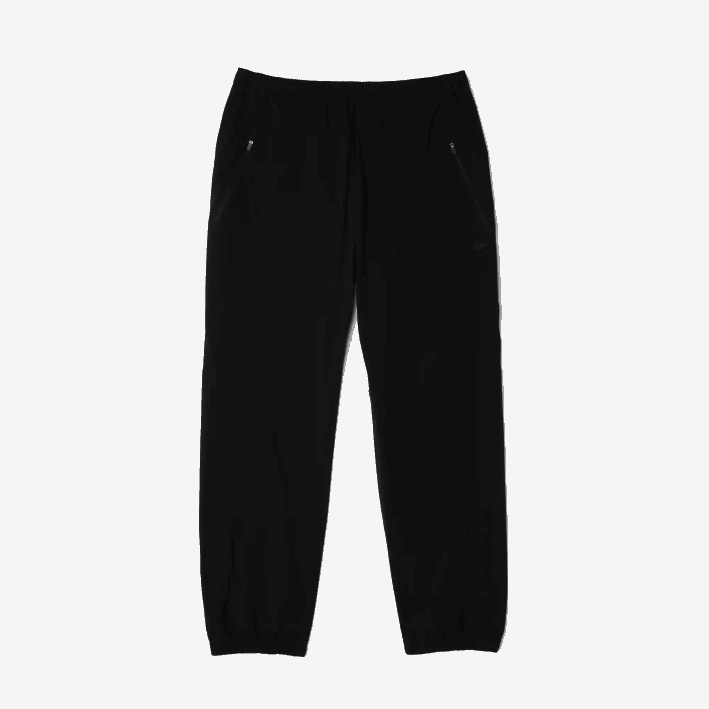 hombres Lacoste 6F241131 negro 031 pantalones de chándal ligeros