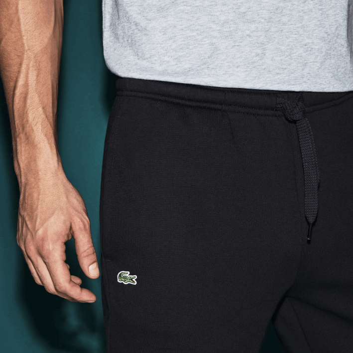 hombres Lacoste 6F241151 azul marino 166 pantalones de chándal sport tenis polar