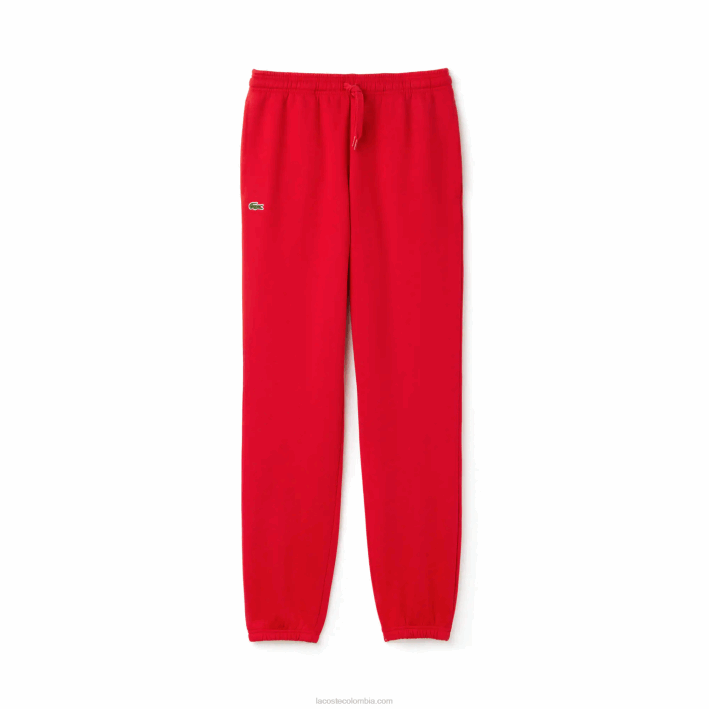 hombres Lacoste 6F241153 rojo 240 pantalones de chándal sport tenis polar