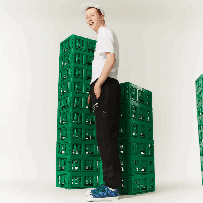 hombres Lacoste 6F241175 negro 031 pantalones de chándal de nailon live x minecraft