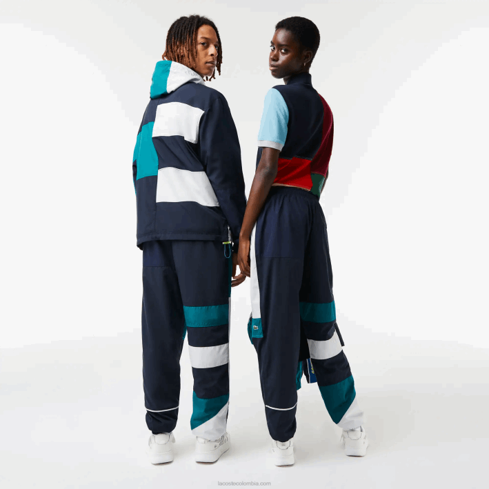 hombres Lacoste 6F241586 multicolor c50 pantalones de chándal repelentes al agua