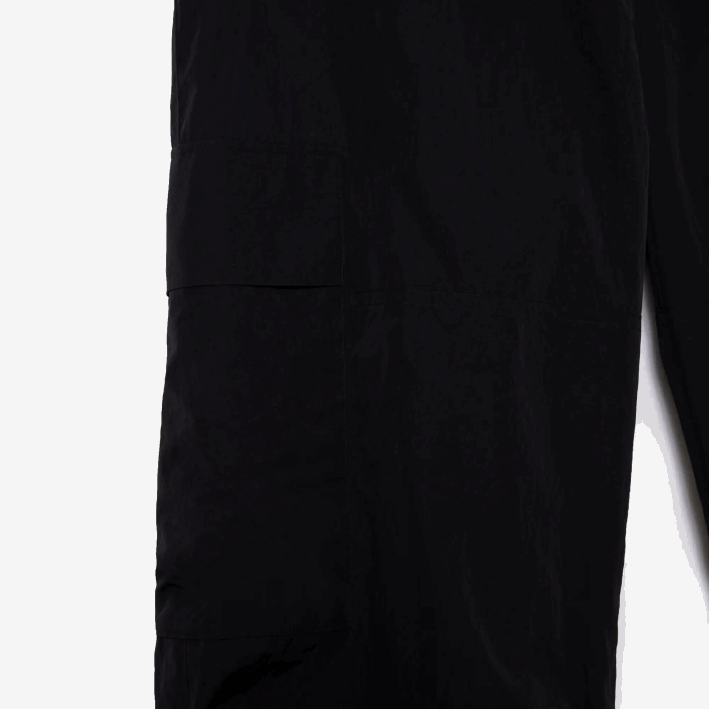 hombres Lacoste 6F2423 negro 031 pantalones de chándal repelentes al agua de corte relajado