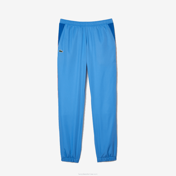 hombres Lacoste 6F24316 yiq azul pantalones de chándal de corte estándar