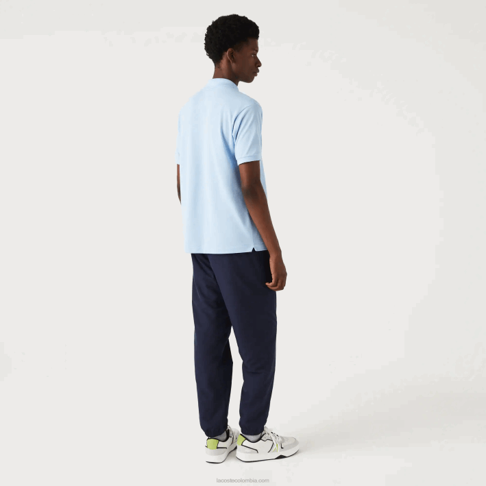 hombres Lacoste 6F24332 azul marino 166 pantalones de chándal repelentes al agua regular fit
