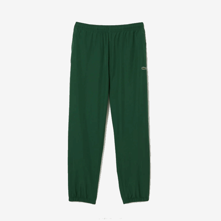 hombres Lacoste 6F24333 verde 132 pantalones de chándal repelentes al agua regular fit