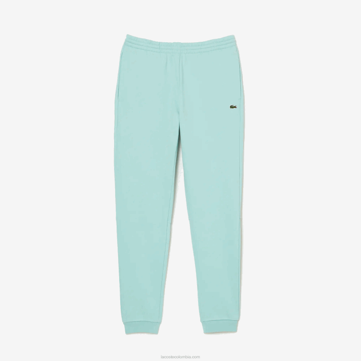 hombres Lacoste 6F24345 menta lgf pantalones de chándal tapered fit