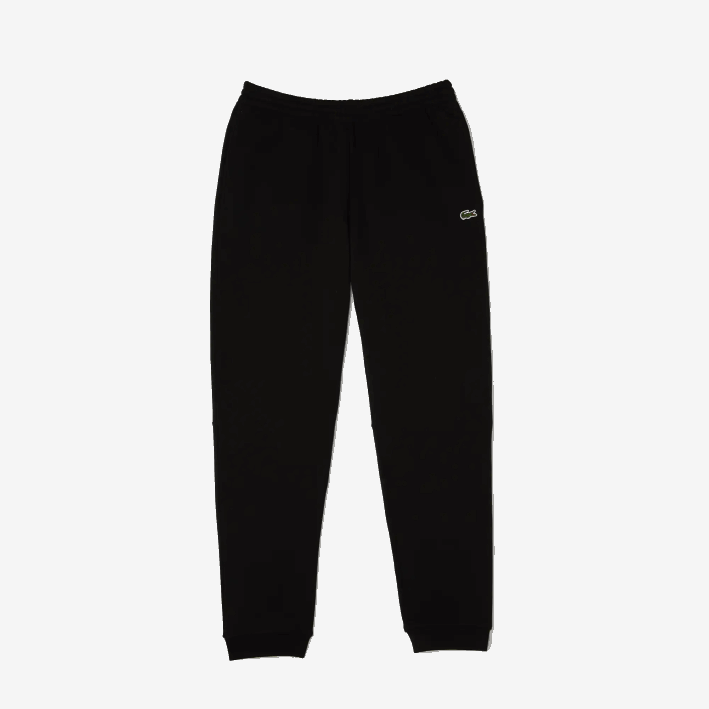 hombres Lacoste 6F24347 negro 031 pantalones de chándal tapered fit